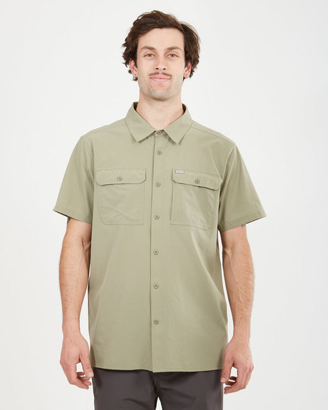 XTM Mens Dunkeld Short-Sleeve Lightweight Hiking Shirt