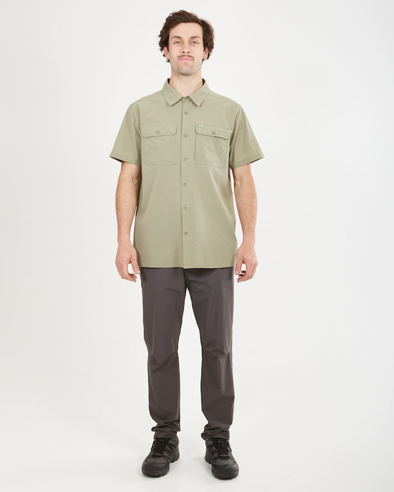 XTM Mens Dunkeld Short-Sleeve Lightweight Hiking Shirt