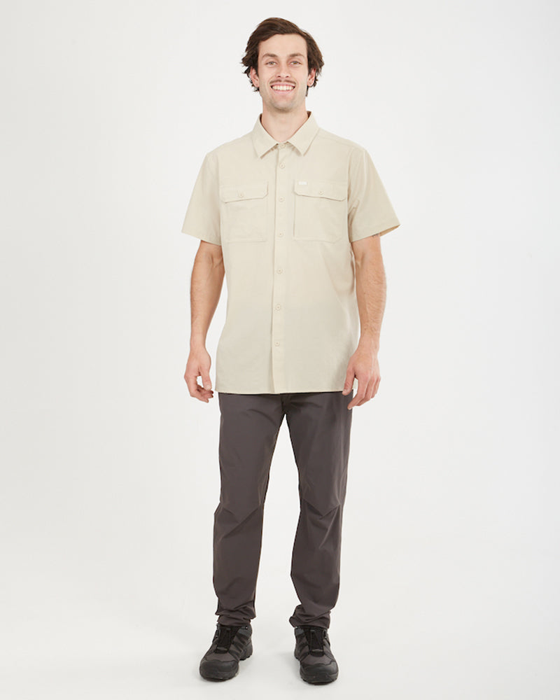 XTM Mens Dunkeld Short-Sleeve Lightweight Hiking Shirt