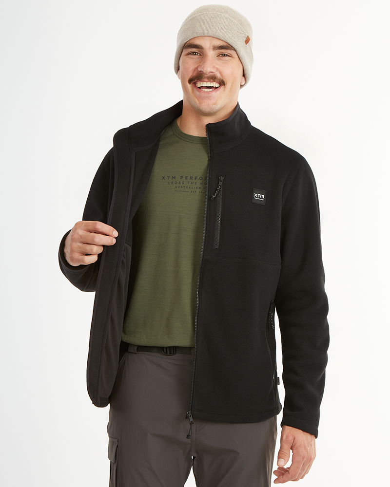XTM Mens Plus Size Stanley Fleece Jacket