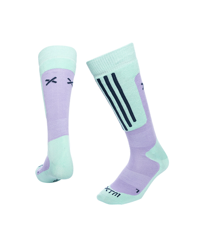 XTM Sochi Merino Blend Technical Ski Socks - Yucca