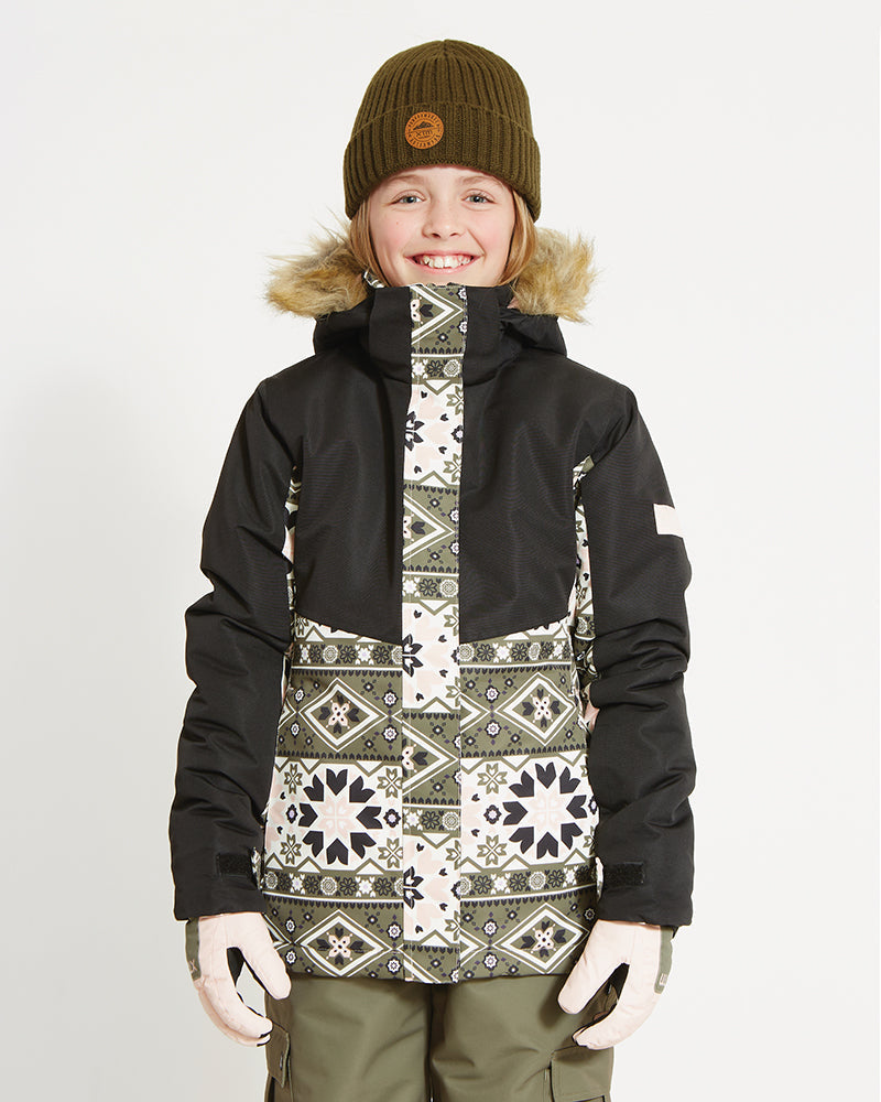 XTM Girls Frankie Snow Jacket - Kalamata Mosaic