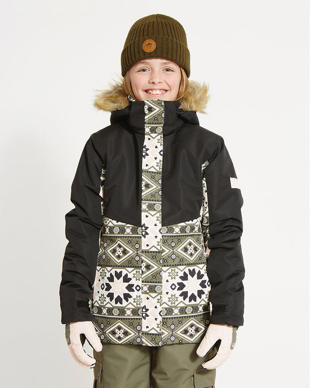 XTM Girls Frankie Snow Jacket - Kalamata Mosaic