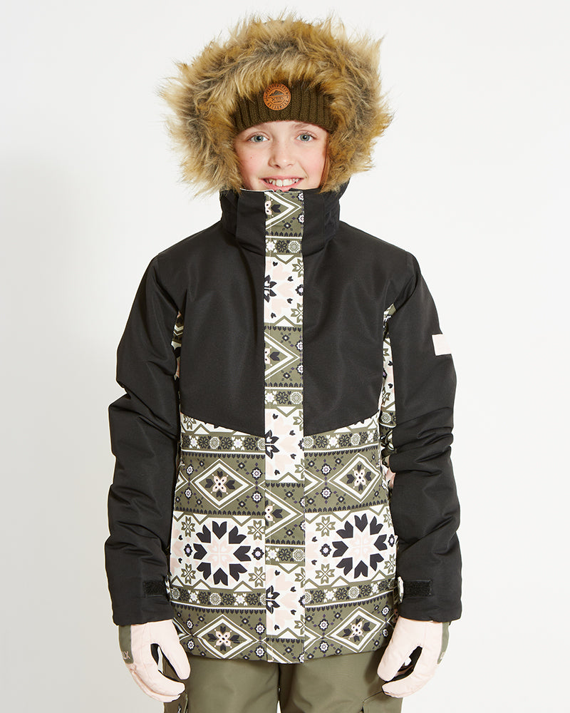 XTM Girls Frankie Snow Jacket - Kalamata Mosaic