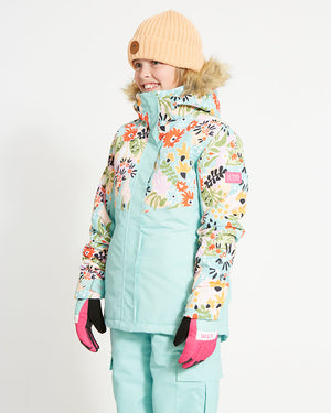 XTM Girls Frankie Snow Jacket - Kalamata Mosaic