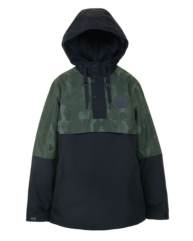 XTM Kids Riley Ski Jacket Anorak - Dusty Pink Soft Camo