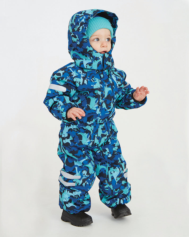 XTM Kids Papoose One-Piece Snow Suit Ski Nostalgia