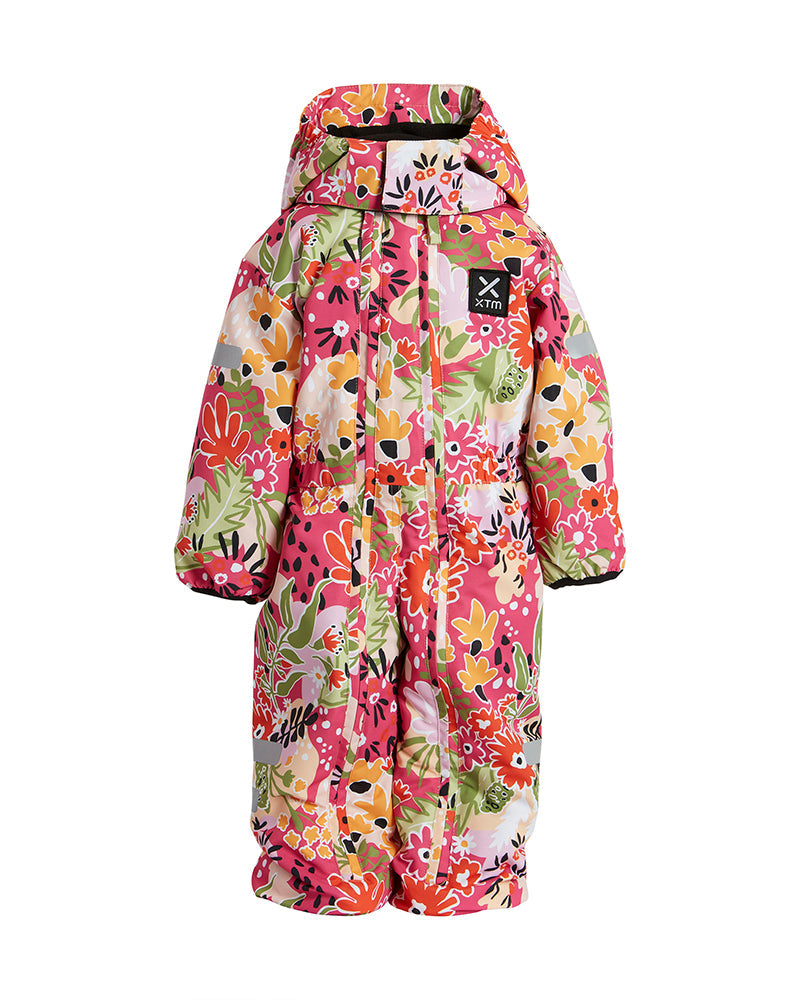 XTM Kids Papoose One-Piece Snow Suit Blue Dino