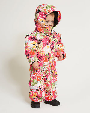 XTM Kids Papoose One-Piece Snow Suit Blue Dino