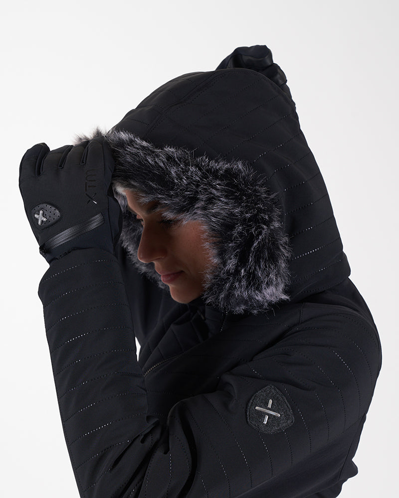 XTM Womens Chamonix II Waterproof Snow Jacket - White