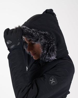 XTM Womens Chamonix II Waterproof Snow Jacket - White