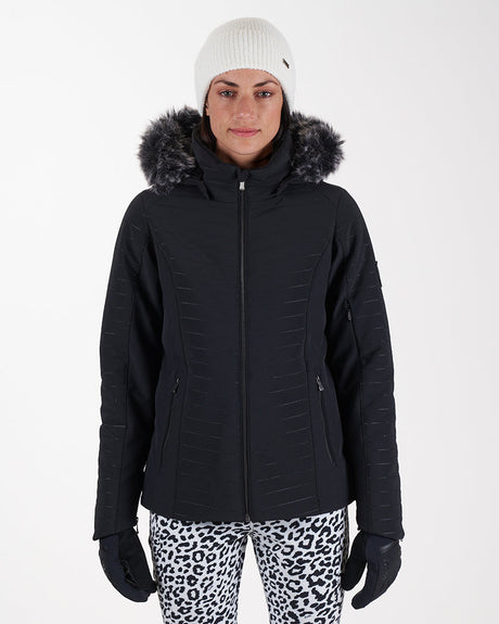 XTM Womens Chamonix II Waterproof Snow Jacket - White