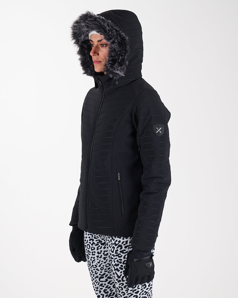 XTM Womens Chamonix II Waterproof Snow Jacket - White