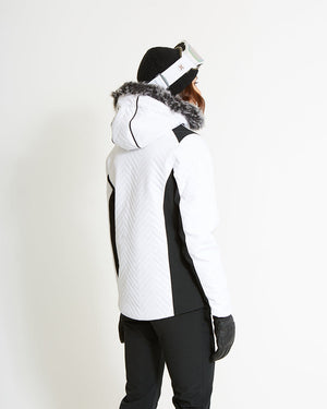 XTM Womens Chamonix II Waterproof Snow Jacket - White