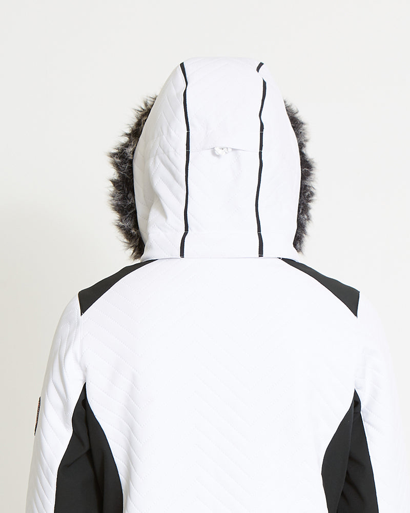 XTM Womens Chamonix II Waterproof Snow Jacket - White
