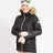 XTM Womens Thea Snow Jacket - Black Botanica