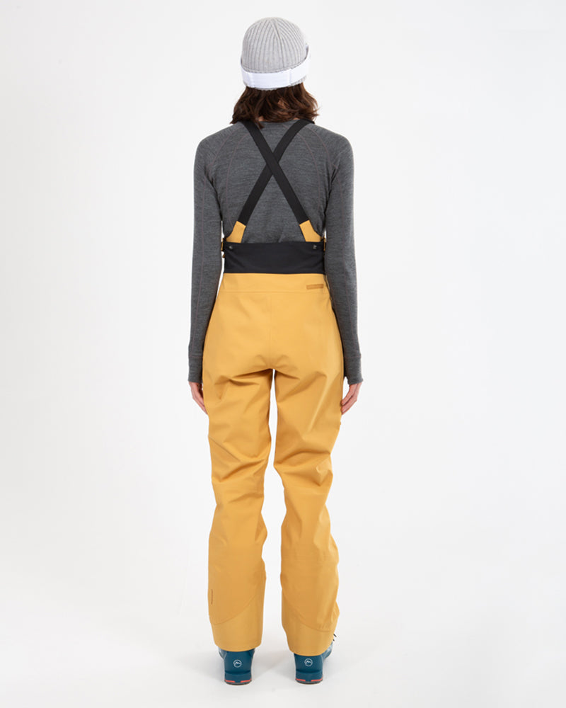 XTM Womens Stellar Snow Bib Pant - Mustard