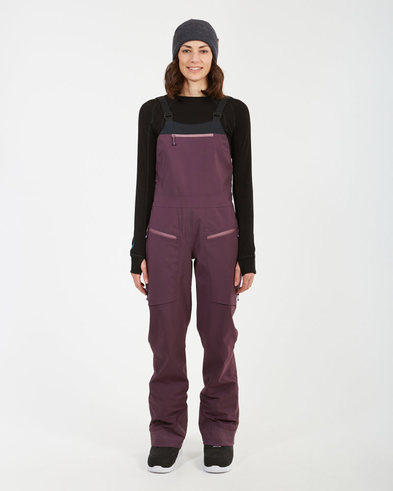 XTM Womens Stellar Snow Bib Pant - Mustard