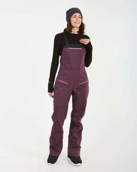 XTM Womens Stellar Snow Bib Pant - Mustard