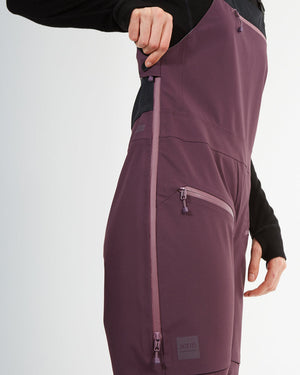 XTM Womens Stellar Snow Bib Pant - Mustard