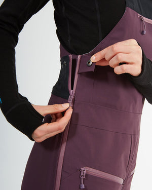 XTM Womens Stellar Snow Bib Pant - Mustard