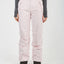 Front view of the XTM Smooch women's ski pants in Blossom pink