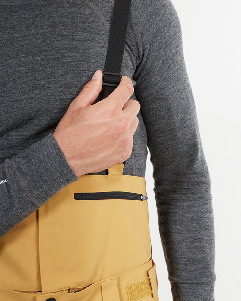 XTM Mens Precipice Ski Pant - Mustard