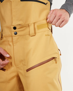 XTM Mens Precipice Ski Pant - Mustard