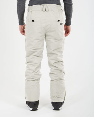 Back view of the Stone Grey XTM Glide ski pant showing the rear pockets