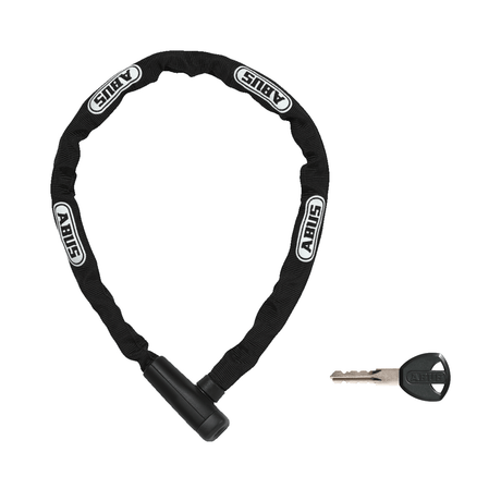 Abus Bicycle Lock 75cm X 5mm / Black Steel-O-Chain 5805k Key (No Bracket) AX71205