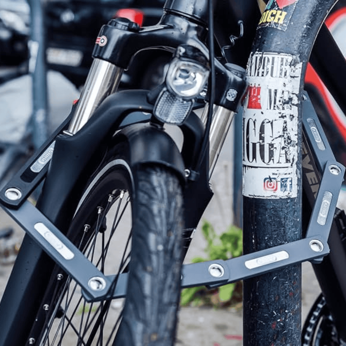 Abus Bicycle Lock U-Grip Bordo 5700C Combo - 80CM SH AX87791