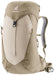 Deuter AC Lite 14 SL in Alu Greystone, sand and cream daypack, front view