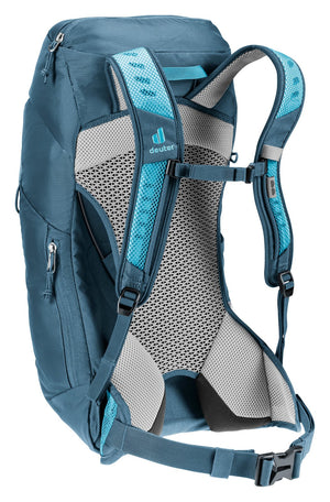 Deuter AC Lite 14 SL in Lagoon Atlantic, rear three-quarter view of the harness