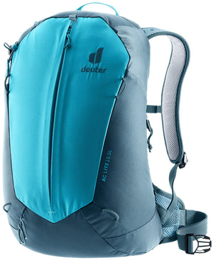 Deuter AC Lite 15 SL in Lagoon Atlantic, bright teal and slate blue women's hiking daypack