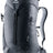 Deuter AC Lite 16 hiking daypack in Black, front view with lid and centre compression strap