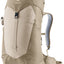 Deuter AC Lite 24 in Alu Greystone, sand-coloured hiking daypack, front three-quarter view