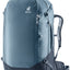 Deuter Access 55 in Atlantic Ink, blue travel backpack with navy base