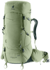 Deuter Aircontact Core 55+10 SL in Grove Ivy green, front three-quarter view