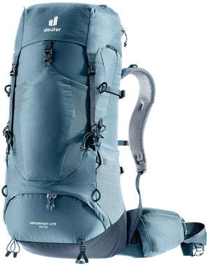 Deuter Aircontact Lite 40 + 10 trekking backpack in Atlantic Ink, front three-quarter view