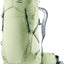 Deuter Aircontact Ultra 35+5 SL women's trekking pack in Mineral Ivy, front three-quarter view