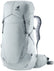 Deuter Aircontact Ultra 45+5 SL women's trekking pack in Tin Shale, light grey front three-quarter view