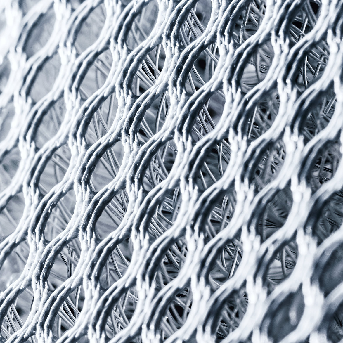 Macro view of the Air Spacer mesh used on the Deuter Aircontact Ultra back panel