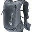 Deuter Ascender 7 trail running vest in Black, front three-quarter view