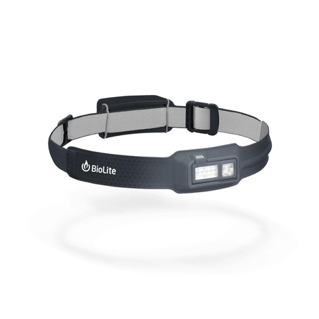 Biolite Head Torch Midnight Grey HeadLamp 330 HPA0202