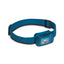 Black Diamond Cosmo 350-R head torch in Azul blue on a blue headband
