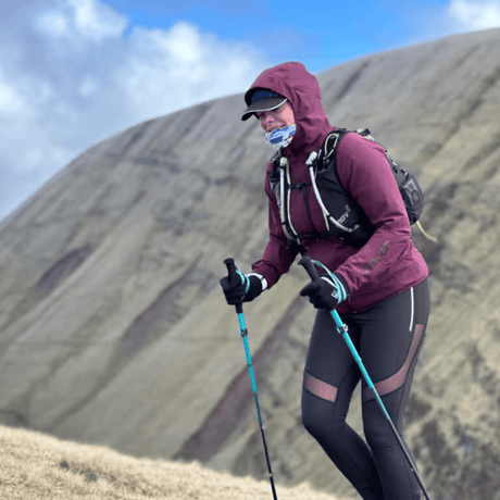 Black Diamond Trekking Poles Distance Carbon FLZ Womens Trekking Poles