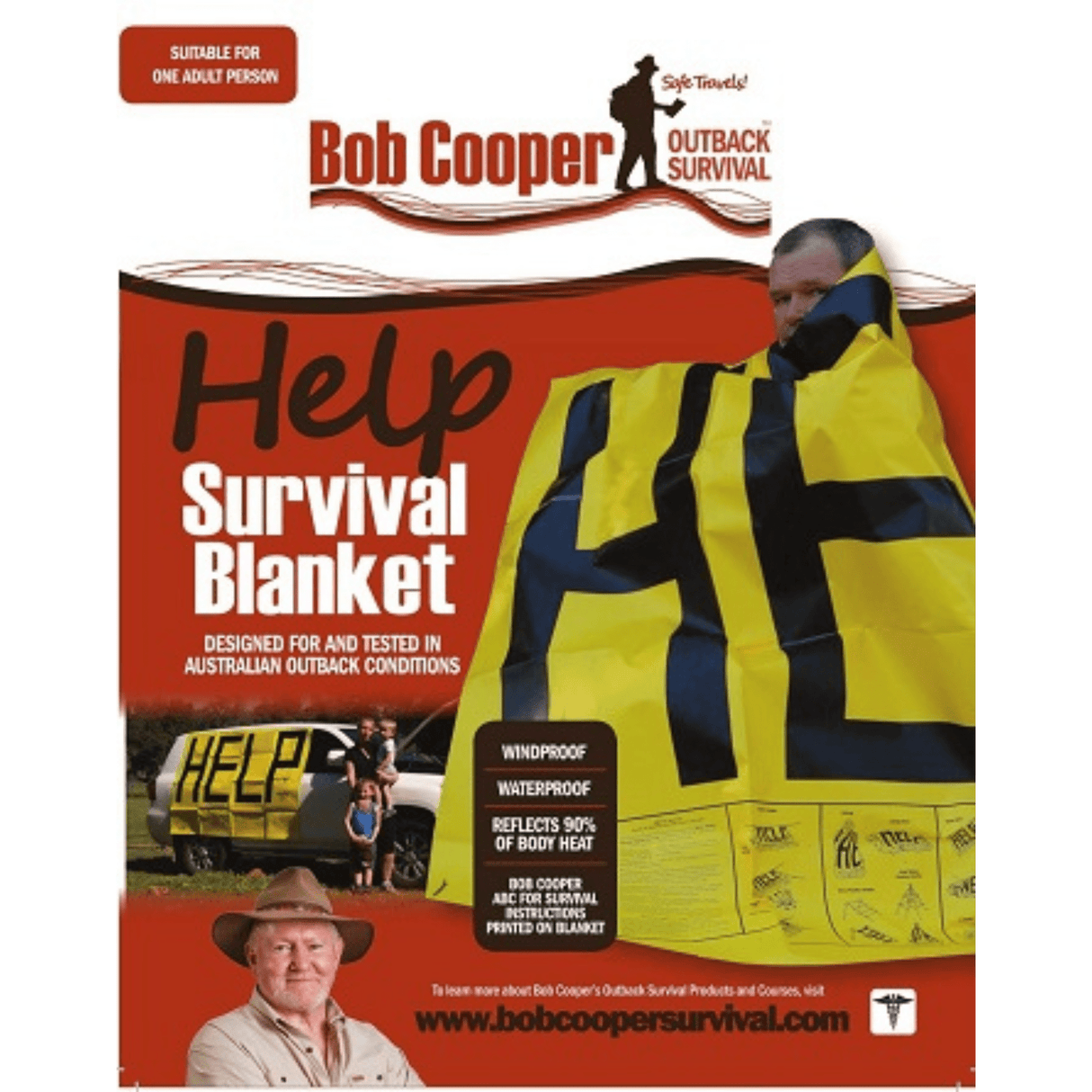 Bob Cooper Safety Blanket Help Blanket BOBBLANKET