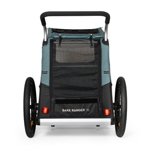 Burley Bark Ranger XL rear view with the rear door closed