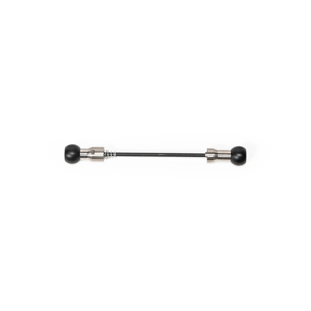 Burley Coho 5mm Skewer, shortest length, pictured as the 130-135 mm hub spacing option