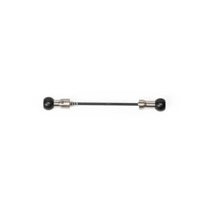 Burley Coho 5mm Skewer, shortest length, pictured as the 130-135 mm hub spacing option